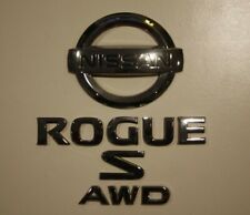 2010-2012 Nissan Murano Rogue Lift Gate 'AWD' Chrome Emblem Badge Nameplate OEM