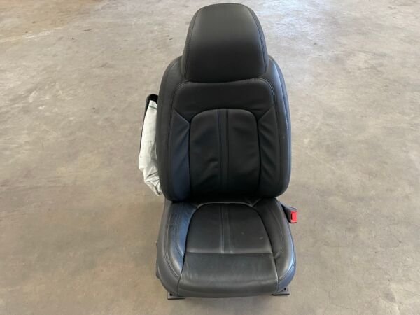 2010-2012 Lincoln MKZ Leather Seat Cover: Driver Bottom, Light Tan