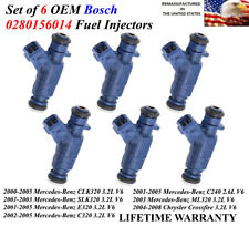 Lifetime Warranty OEM Bosch Fuel Injector Set of 6-0280156109