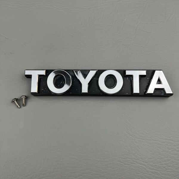 84-95 Toyota 4Runner SR5 Emblem Badge Logo Symbol Trunk Gate Hatch