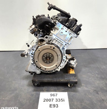 ✅ 07-09 OEM BMW E88 E92 E93 E90 Long Block 8-bolt N54 COMPLETE ENGINE MOTOR 48K!