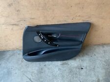 BMW 2012-2018 F30 FRONT RIGHT PASSENGER RED STITCHED DOOR PANEL CARD OEM 88MK