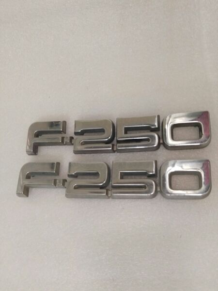 87 88 89 90 91 FORD F-150 CUSTOM SIDE EMBLEMS LOGO BADGES SYMBOL SIGN OEM  *NEW*